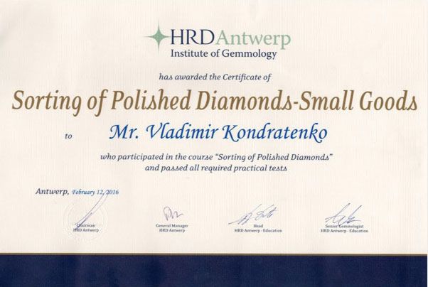 Diplomy a certifikáty